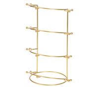 YARNOW Expositor Metálico de 4 Niveles para Diademas y Coronas Nupciales Soporte Organizador para Tocados y Accesorios de Boda Adecuado para Exhibición y Almacenamiento Tocadores