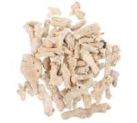 YARNOW Filtro Natural de Coral para Acuario 1 Libra Bolsa de Malla Negra, Material Filtrante Orgánico para Limpieza de Agua, Medio de Filtración para Peceras y Estanques, Partes