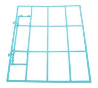 YARNOW Filtro Pantalla Antipolvo de Plástico de Aire 1hp y 1.5hp Fácil de Instalar para Aire Acondicionado Doméstico Adecuado para Decoracion Verano en Ambientes Interiores