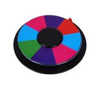 YARNOW Flecha giratoria Rueda de premios para la Fortuna Accesorio de Juego de Rueda Tocadiscos del Juego Rueda de Color Rueda de premios del Juego de la Fortuna rueca el plastico