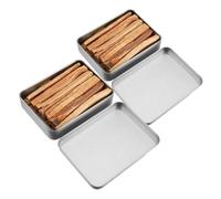 YARNOW Fuego Cajas De Naturales Secos para Exteriores Herramientas Ligeras para Encender Leña Suministros para Quemadores De Madera Pastillas De Encendido para Hacer Fogatas De Camping