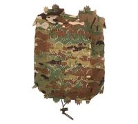 YARNOW Funda de Camuflaje rápida para Casco | Funda Exterior Ligera para Casco de Combate Militar | de Malla Transpirable con Estampado de Camuflaje para Ejercicios Militares Conjuntos