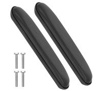 YARNOW Funda de Silla para reposabrazos Universal en Cuero y Esponja, 1 par Compatible con sillas giratorias para Oficina y Gamers, diseño ergonómico para Comodidad Prolongada