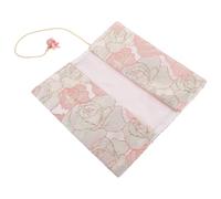 YARNOW Funda de Tela para Libros Protector de Libros Decorativo Ajustable A5 Rosa Resistente al Desgaste Buena Adhesión y Cuadernos