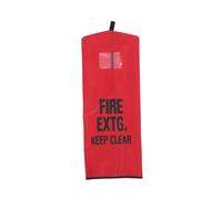 YARNOW Funda protectora para extintor de incendios de exterior: funda impermeable, resistente a las heladas y a la intemperie con ventana transparente para el almacenamiento de extintores de