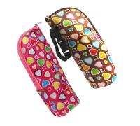 YARNOW Funda Térmica para Biberones 2 Piezas Bolsa Aislante Portátil para Botellas de Leche Infantiles Diseño Rosa y Marrón para Mantener Calor hasta 4 Horas Adecuado para Viajes