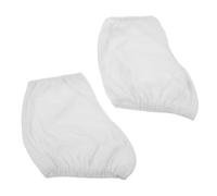 YARNOW Fundas Cómodas de Botas Patinaje para Terciopelo Blanco Aplicables Talla 34-38, Cubiertas Ligeras y Prácticas y Espectáculos de Patinaje Artístico