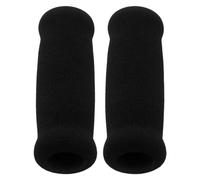 YARNOW Fundas de Esponja Antideslizantes para Manillar de Bicicleta Infantil Absorción de Impactos Tamaño Grande Color Negro 2 Piezas para Triciclo Caballito Balancín y Patinete