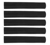 YARNOW Fundas de Esponja para Correa de Mascota 5 Piezas Nbr Antideslizantes Negras 190Mm X 22Mm para Agarre Cómodo y Protección en Paseos Perros y Gatos