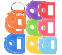 YARNOW Fundas de Silicona para Llaves 16 Piezas, Marcadores de Clave Flexibles y Convenientes, Diseño Adorable y Colorido para Identificación Fácil en Casa