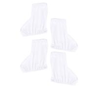 YARNOW Fundas para Patines de Hielo XL Blancas 2 Pares Protectores Resistentes al Desgaste Cómodos Accesorios para Botas de Patinaje Artístico y Hielo Ideales para Uso en Casa y