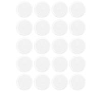 YARNOW Ganchos Adhesivos Transparentes de 2.2 Cm, 100 Unidades, Gancho de Pared sin Taladro para Interior, Multiusos, Succión Potente para Decoración y Organización del Hogar