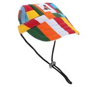 YARNOW Gorra de Béisbol Cómoda y Decorativa para Perro Ajustable de Poliéster Agujeros para Orejas para Uso Diario al Aire Libre en Perros Pequeños y Medianos