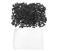 YARNOW Gránulos de carbón Activado: Carbón Activado para acuarios con Bolsa - Pastillas de Material filtrante para acuarios - Vegetal para estanques (500 g/1,1 LB)