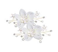 YARNOW Hebilla de Zapato Extraíble Dorada para Zapatos de Boda DIY de Hebillas para Tacones Altos Clip de Mujer Eventos de Banquete