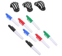 YARNOW Herramientas de Marcado para Pelotas de Golf Plantilla Precisa para Alineación y Posicionamiento con Rotuladores Colores Azul Rojo Verde y Negro Accesorios de Entrenamiento para