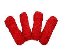 YARNOW Hilo Versátil y Cálido de Lana de Chenilla para Tejer a Mano 4 Piezas para Gorros y Bufandas, Adecuado para Tejer Tren Otros Lugares