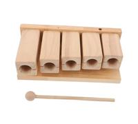 YARNOW Instrumento de Percusión de Madera Tonos con Mazas Accesorio Musical Educativo para Enseñanza para Clases y Actividades Familiares