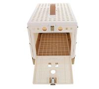 YARNOW Jaula Plegable para Palomas Pequeña Transpirable De Abs Bandeja Extraíble para Entrenamiento y Cría, Accesorio Portátil para Mascotas Pequeñas como Palomas y Pájaros