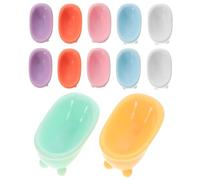 YARNOW Juego De 12 Piezas Muebles de casa de muñecas Modernos Decoraciones de casa de muñecas baño de hámster minibañera Muebles en Miniatura baño de Chinchillas baño de muñecas Resina