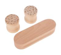 YARNOW Juego de Herramientas de Costura para Acolchado Clapper de Madera Beige, para Aplanar Costuras y Ajustar Pliegues en Proyectos de Quilting y Sewing