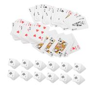 YARNOW Juegos Mini Naipes Minijuegos De Cartas Naipes En Miniatura De Cartas a Granel Etiqueta De La Tarjeta Baraja De Carta Barajas De Cartas a Granel Naipes a Granel Papel Cuché
