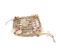 YARNOW Juguete Colgante para Aves De Compañía Juguete Masticable De Rattán para Periquitos y Loros Accesorio para Jaula De Aves Diversión y Ejercicio para Mascotas