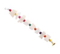 YARNOW Juguete Creativo para Masticar Pájaros Hueso de Sepia Natural Tamaño Medio Suplemento de Calcio para Loros Periquitos y Aves Pequeñas Uso en Jaula