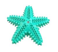 YARNOW Juguete Masticable para Perros en Forma de Estrella de Mar, Cepillo de Dientes para Mascotas, Diseño Interactivo para Dentición, Apto para Cachorros y Perros Color Aleatorio
