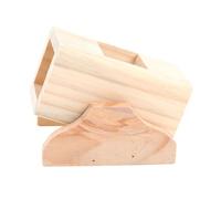 YARNOW Juguetes De Madera para Hámster Cajas Mecedoras para Parque para Trepar con Cubo y Barril para Hámster Ardilla Ratón