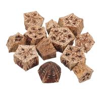 YARNOW Juguetes para Pájaros 12 Piezas Frutos Secos para Masticar y Forrajeo, Material Natural Adecuado para Loros Hogar de Mascotas