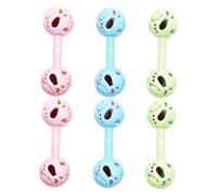 YARNOW Juguetes Sonajeros Para Bebés 0-1 Año, Set De 6 Piezas, Material Duradero Seguro, Diseño Pequeño y Ligero, Juguetes Educativos Para Desarrollo Sensorial y Motriz, Uso Casa y Viajes