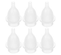 YARNOW Kit 6 Puntas de Silicona para Limpiador Nasal Ñiño Pequeño Sistema Antirreflujo Succión Manual Duradero Fácil Transporte para Limpieza Nasal en Casa y Viaje