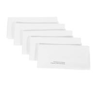 YARNOW Kit de 5 Paños de Microfibra Blancos para Limpieza de Discos y Superficies Delicadas, Reutilizables y Lavables, Adecuado para Entusiastas Música
