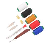 YARNOW Kit de Costura Portátil de 36 Piezas Agujas de Acero Inoxidable, Enhebrador y Dedal, Adecuado para Proyectos de Costura y Reparaciones en Casa