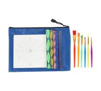 YARNOW Kit de Herramientas para Pintura de Mandalas y Punteado 23 Piezas, Varillas Acrílicas y Estuche Portátil para Proyectos Artísticos en Lienzo y Papel