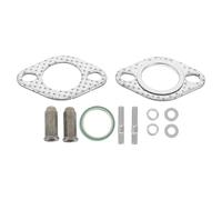 YARNOW Kit de Pernos para Tubo de Escape, Junta de Metal, Hierro, Antióxido, Ajuste Preciso, para Sistema de Escape del Motor y Motorbikes, Reparación E Instalación del Colector
