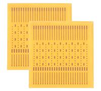YARNOW Kit de reparación de almohadillas para PCB de 2 piezas, pieza de soldadura auxiliar sin rastro, 208 puntos de reparación, almohadilla de cobre para de electrónica de precisión, accesorio