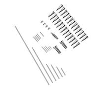 YARNOW Kit de Reparación de Saxofón Tenor para Instrumentos de Viento de Acero Plata, 1 Juego de Tornillos Duraderos Fácil de Guardar