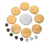 YARNOW Kit de Tapones de Expansión Sistema de Enfriamiento Optimizado para Motor de Latón, Tapón de Congelación y Diseño a Prueba para Bloque Pequeño, Compatible con Motores