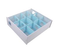 YARNOW Laberinto De Hámster Túnel De Madera Divertido para Ejercicio Mascota Pequeño Entretenimiento Interior Azul Claro