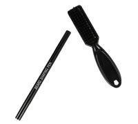 YARNOW Lápiz para Rellenar y Bigote Cepillo para Abs Negro Coloración Uniforme Fácil de Usar