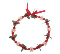 YARNOW Lei de graduación: Collar de nueces hawaianas con lazo de cinta - Accesorios para fiestas Luau de la promoción de 2026 para hombres, mujeres, graduados de secundaria y estudiantes