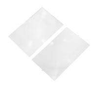 YARNOW Lente Fresnel de Alta Definición para Proyectores, 2 Piezas de Acrílico Pmma, Fácil de Operar, Adecuado para Pruebas Ópticas y Proyección Clara