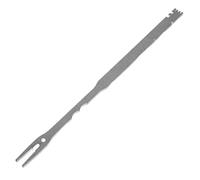 YARNOW Llave para Afinar Piano de Metal Plata Gancho Cuadrado para Ajuste de Cuerdas, Herramienta de Reparación Adecuado para Uso en Hogares y Salas de Concierto