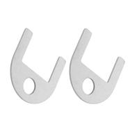 YARNOW Llave para Portarrollos de Papel Toalla de Acero Inoxidable Resistente Deformación con Diseño Ahorrador de Espacio para Uso en Hogar y Oficina, Pack de 2 Piezas
