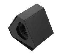 YARNOW Logotipo del Micrófono para Reporteros y Entrevistas Elegante Bandera Logotipo de Micrófono para Equipos de Alojamiento de Oratoria para Presentaciones y Eventos