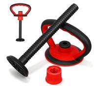 YARNOW Mango Ajustable para Pesa Rusa Base Estable de Plástico para Entrenamiento de Fuerza en Casa y Ejercicios de Cuerpo Completo