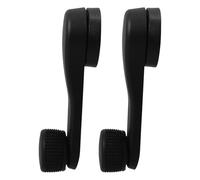 YARNOW Manija de Ventana de Coche 1 Par, Manivela de Repuesto Abs Resistente, Palanca para Elevalunas Compatible Múltiples Modelos, Accesorios Interiores para Automóviles