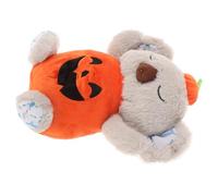 YARNOW Maquina de Sonido Animal de Peluche Perezoso Chupete para Dormir Juguetes recién Nacidos Felpa Gris